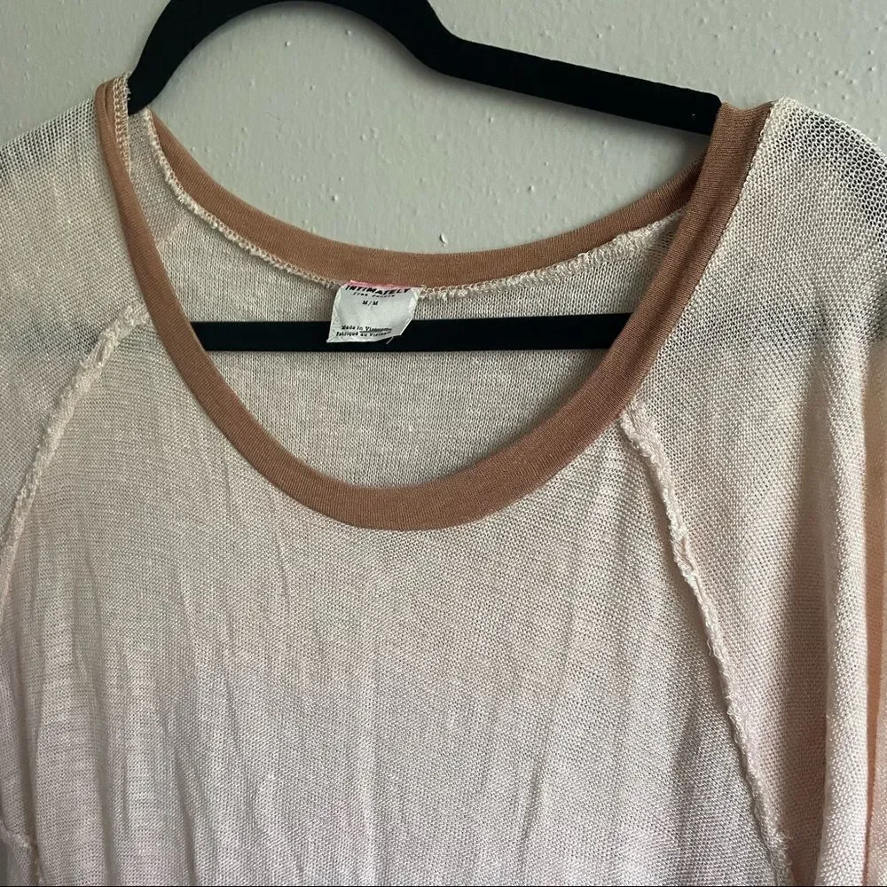 Revolve Free People Weekends Layering Tee Tea Combo